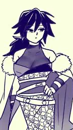 ai character: Female giyuu background