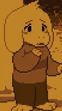 ai character: asriel dreemurr  background