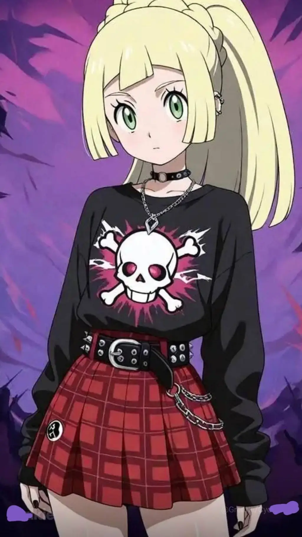ai character: Nicole  background