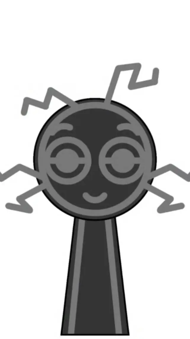 ai character: Neon background