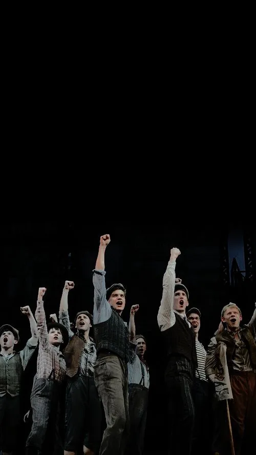 ai character: Newsies 🎶 background