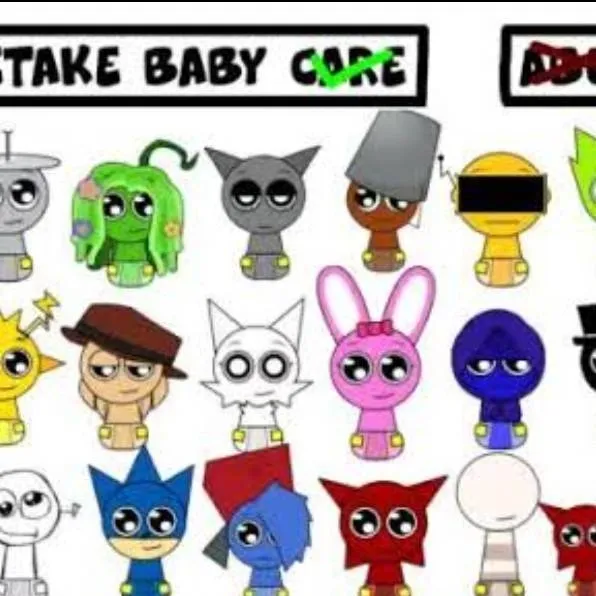 chat with ai character: BABY SPRUNKI