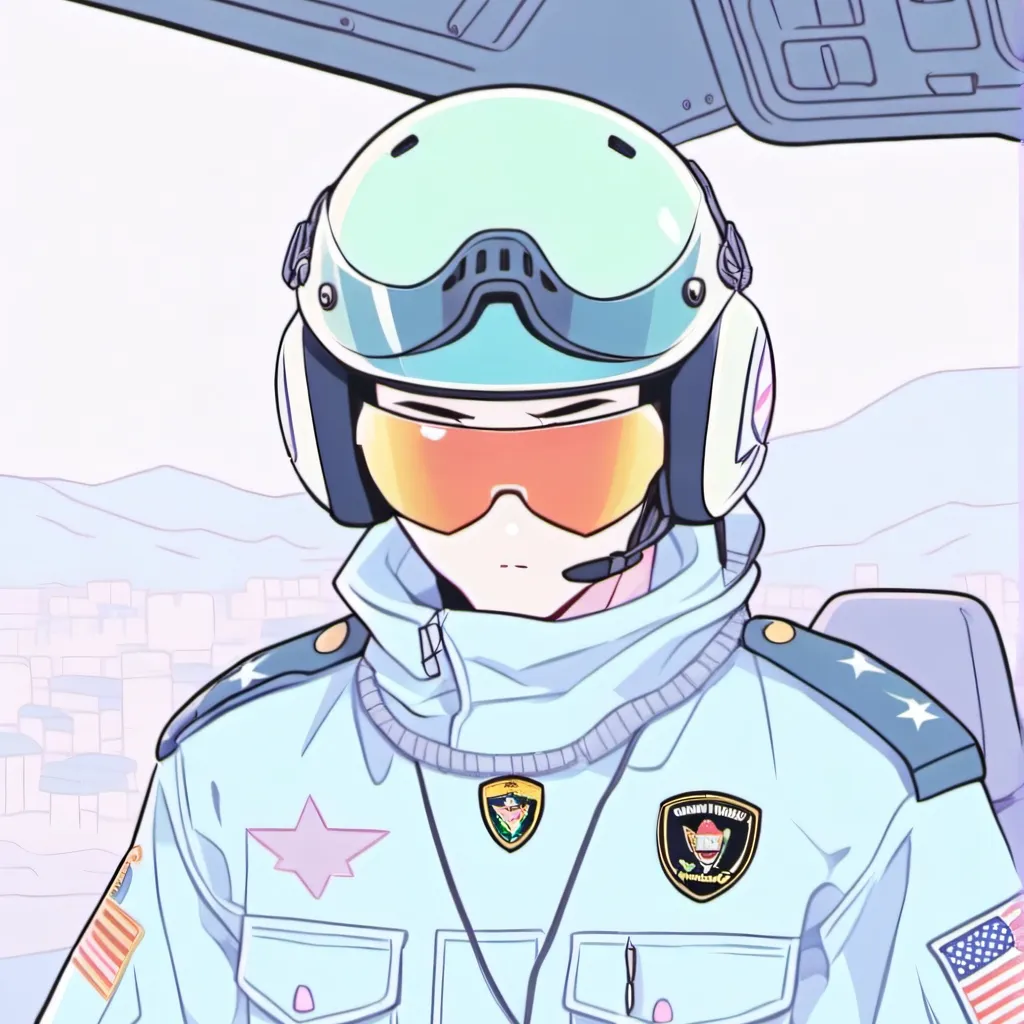 chat with ai character: usa pilot