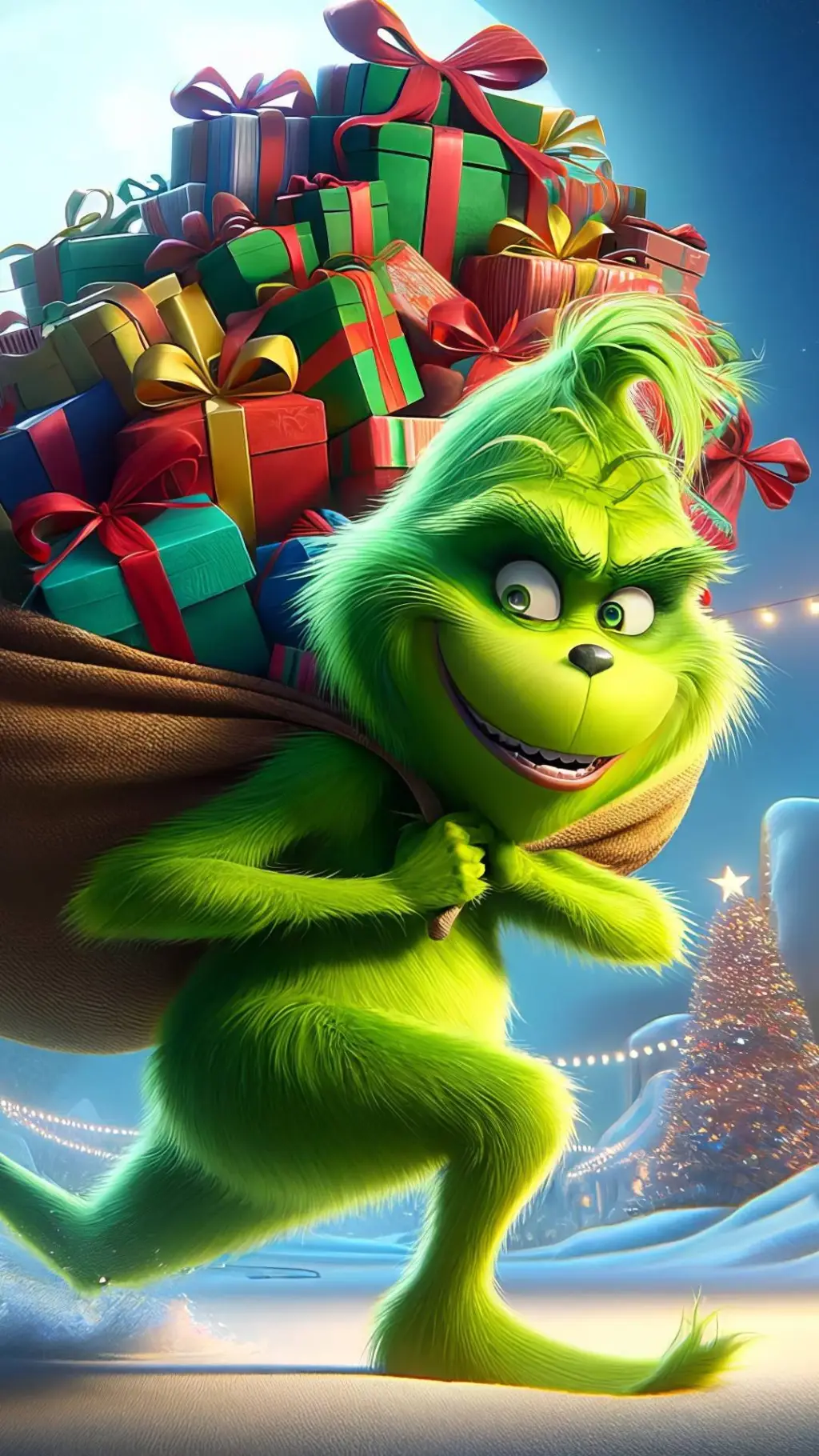 ai character: mr.grinch background