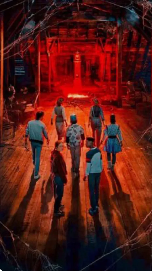 ai character: Stranger Things  background