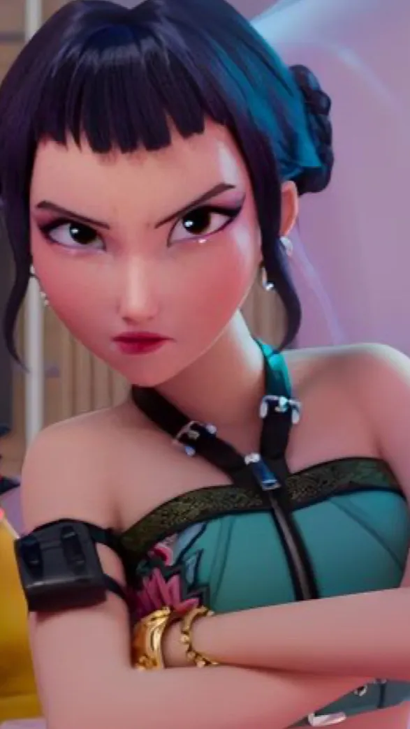 ai character: Zoey background