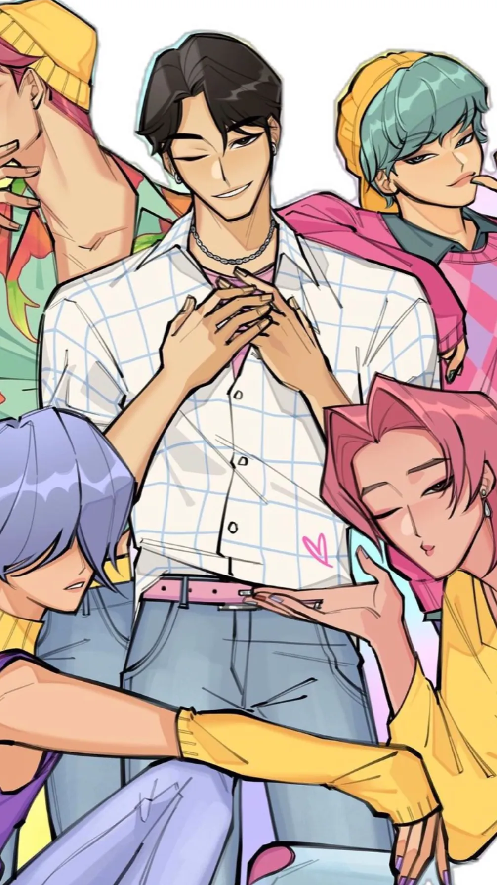 ai character: KPDH🎤 background