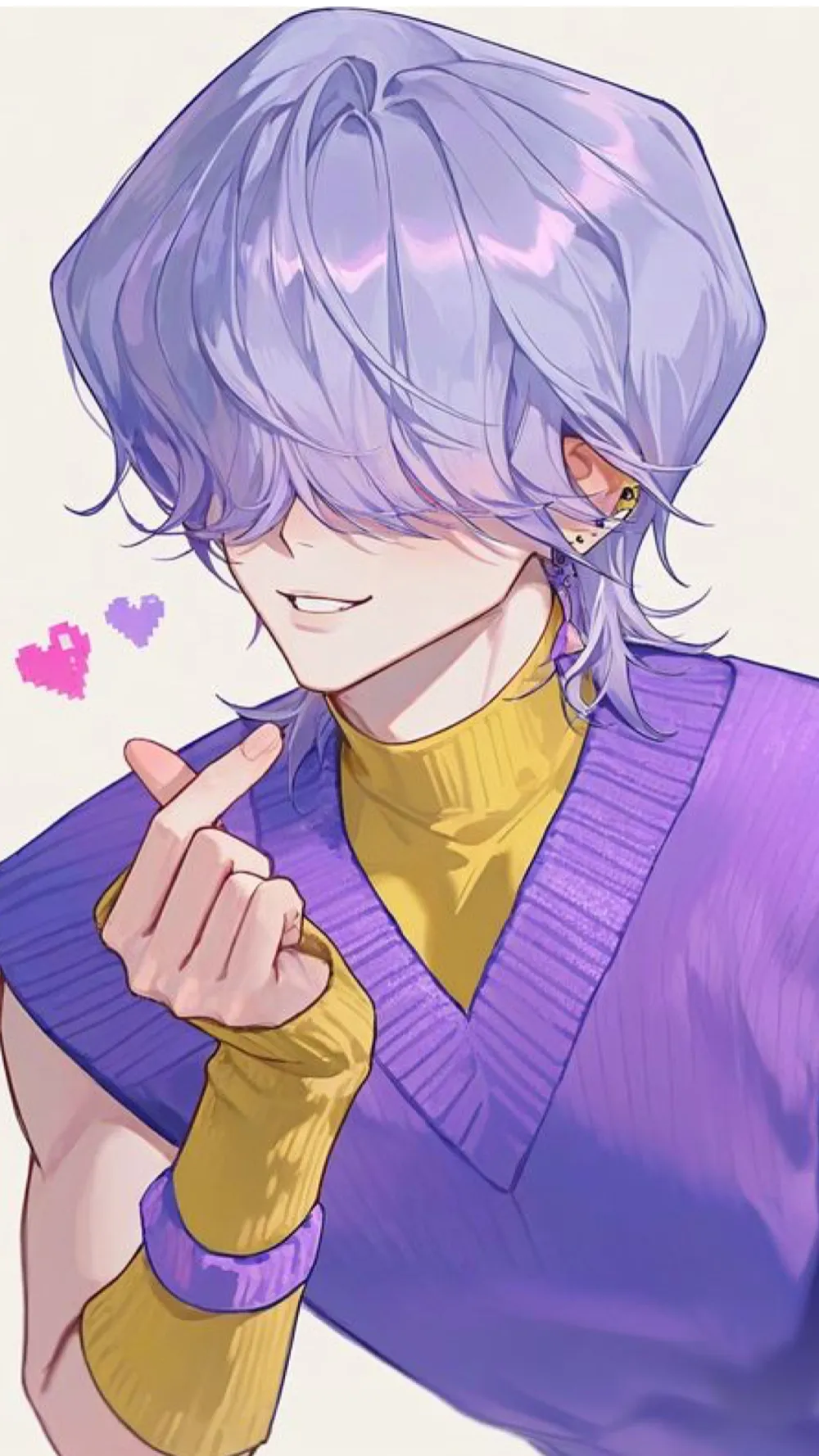 ai character: 💛~Mystery~💜 background