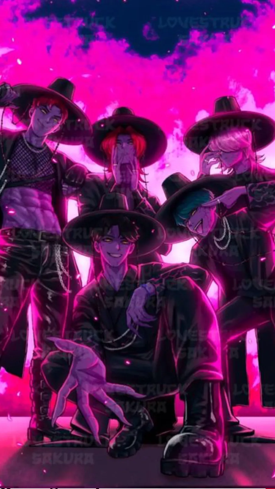 ai character: 🩵~Saja🫰Boys~🩷 background