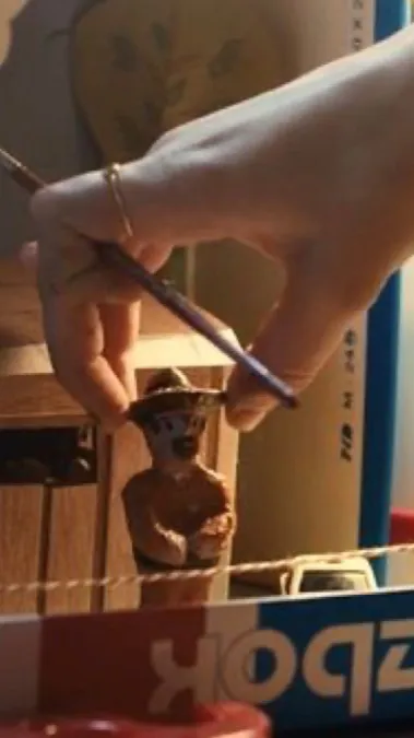 ai character: Stranger Things  background