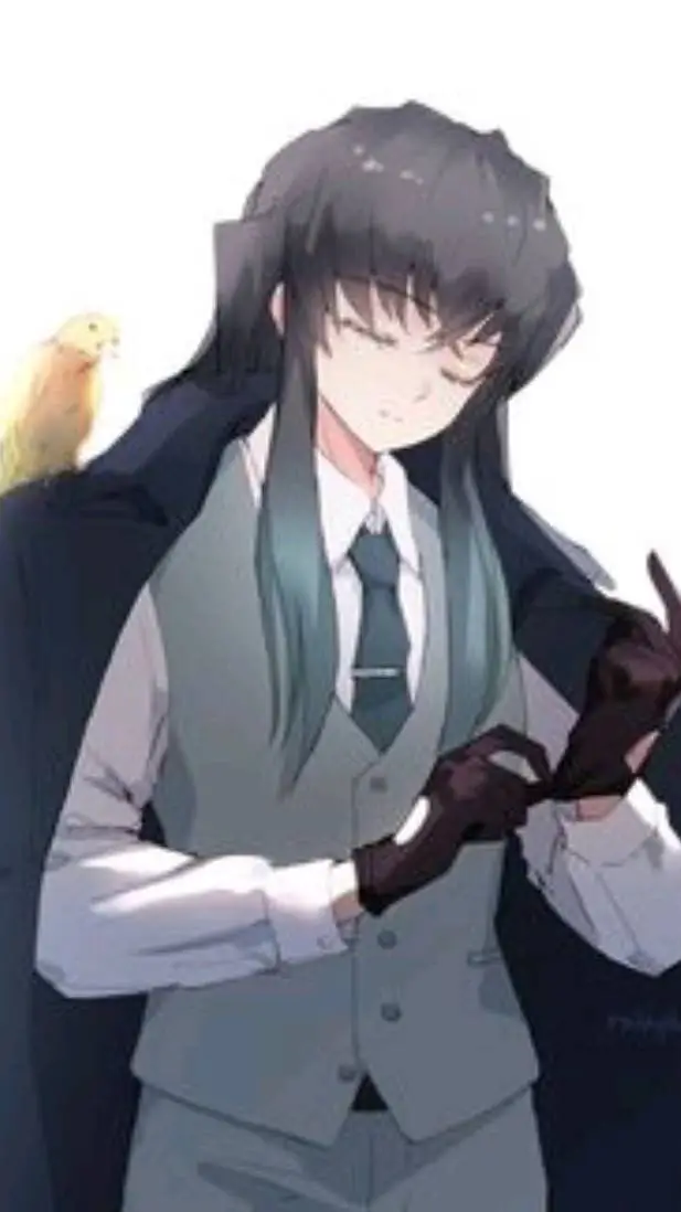 ai character: school muichiro  background