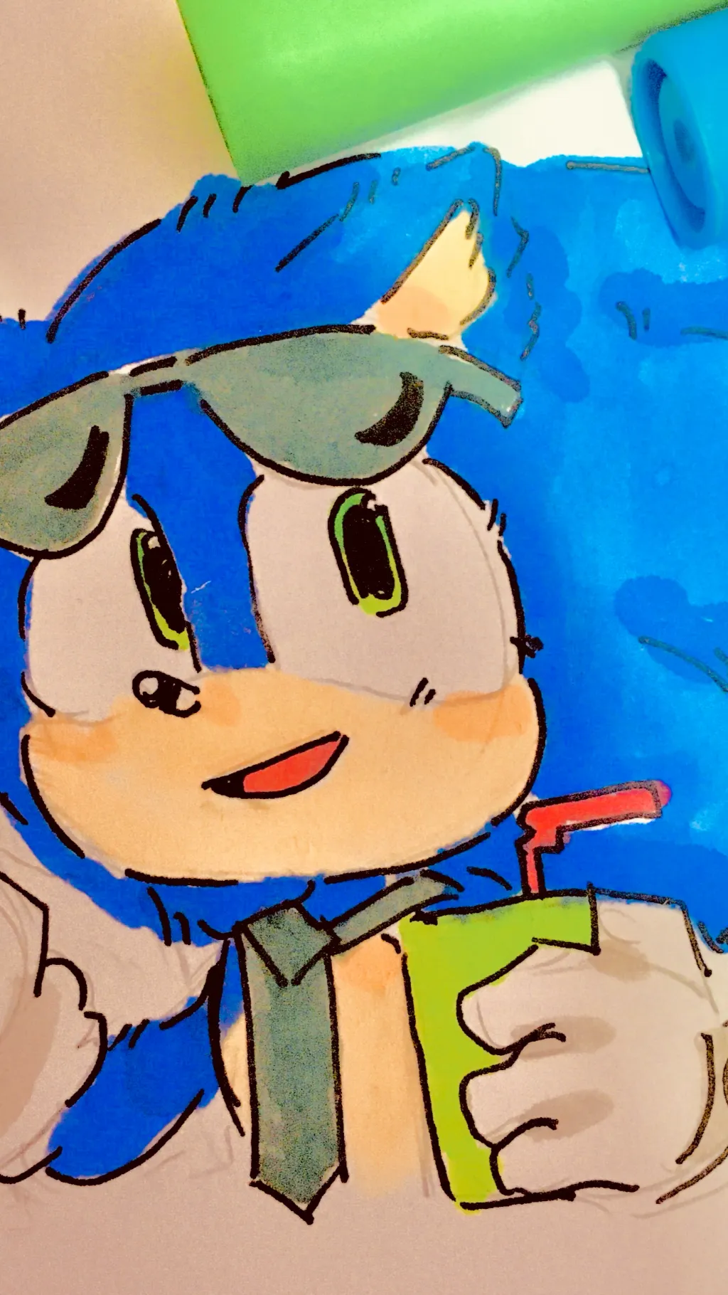 ai character: Sonadow background