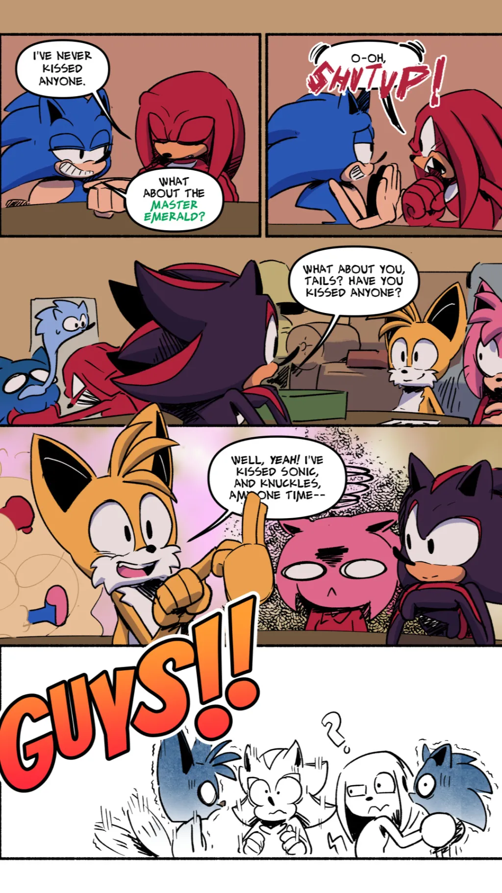 ai character: Sonic hangout! background