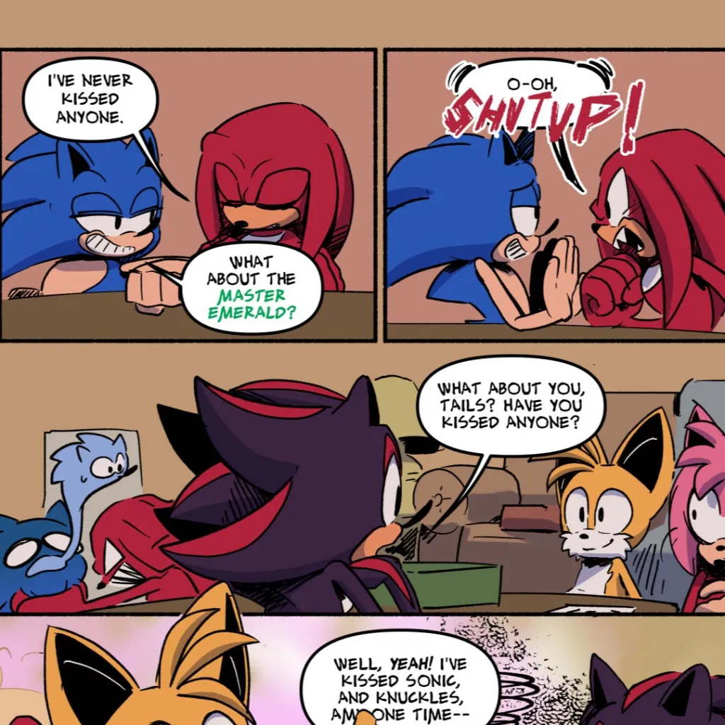chat with ai character: Sonic hangout!