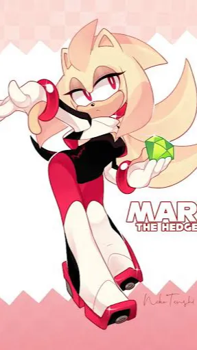 ai character: Maria the hedgehog background
