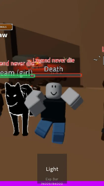 ai character: Roblox background