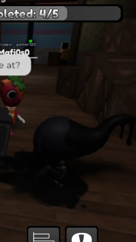 ai character: Twisted blot background