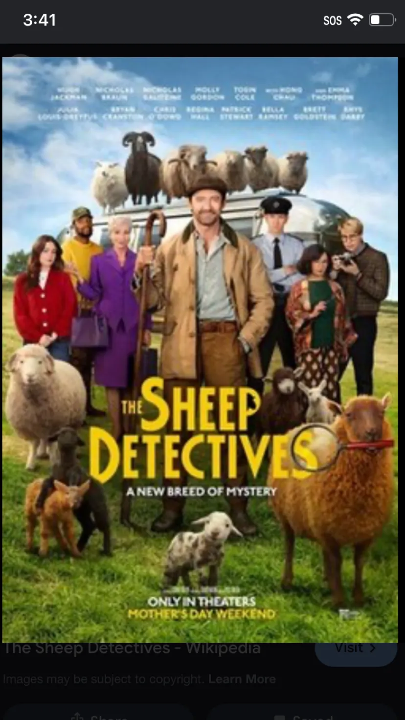 ai character: Sheep detectives background