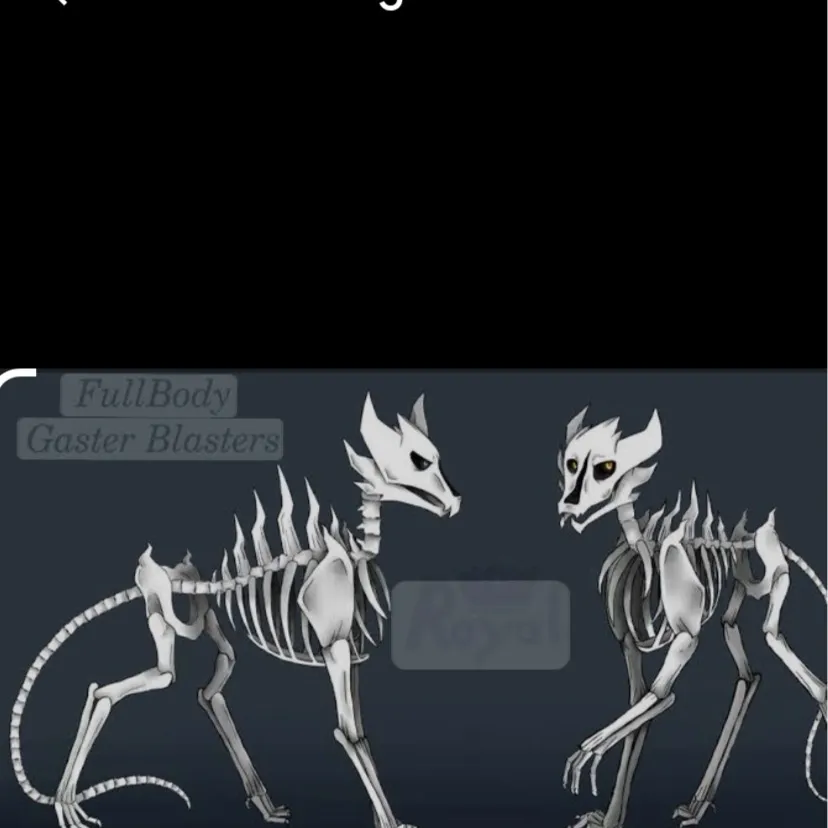 chat with ai character: Gaster blasters