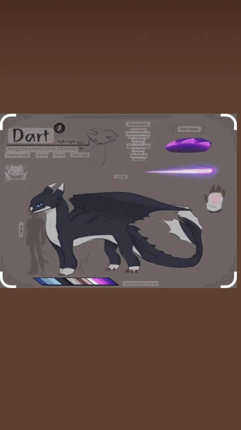 ai character: Dart background