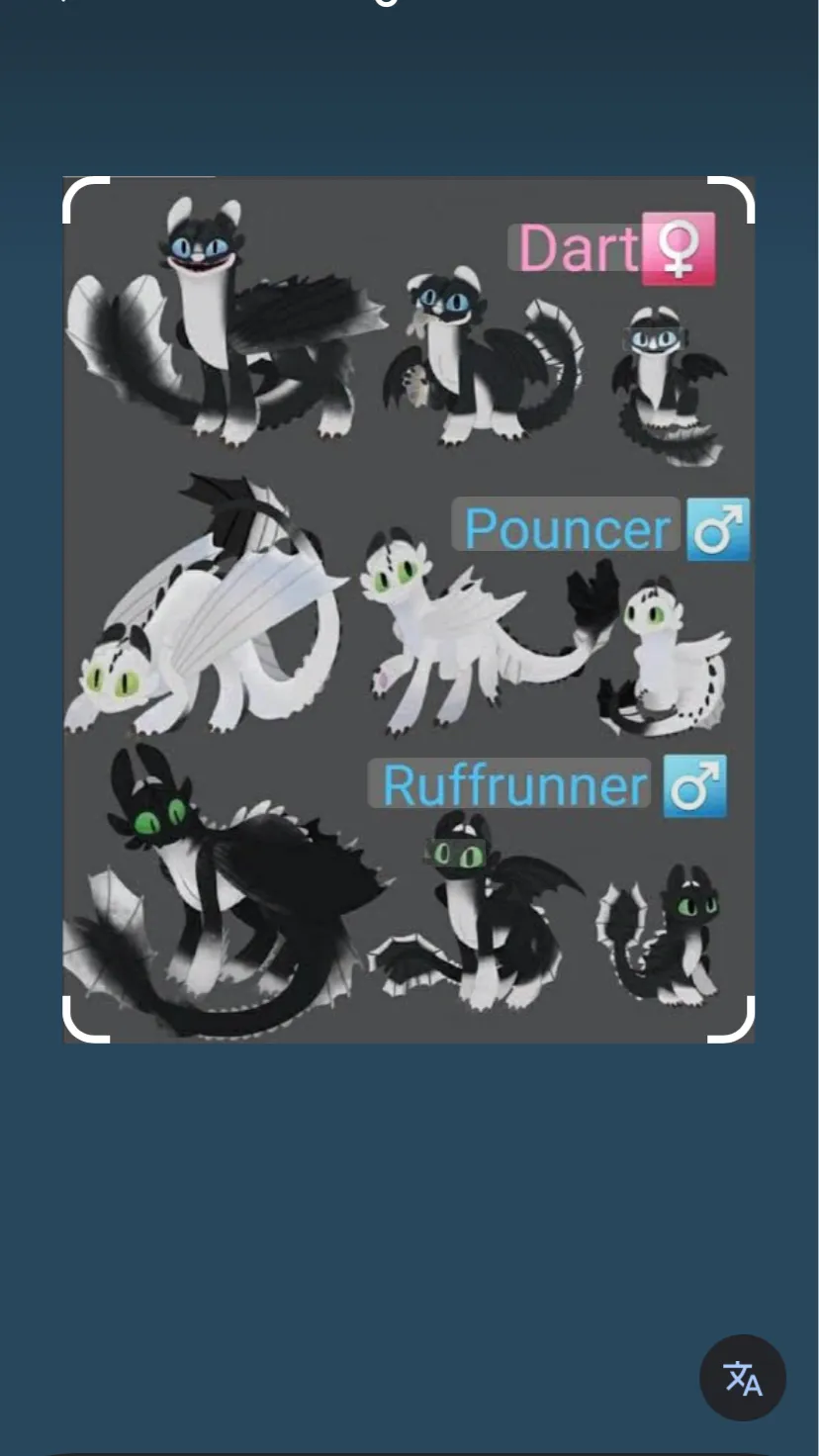 ai character: The nightlights background