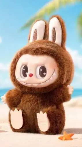 ai character: Labubu background