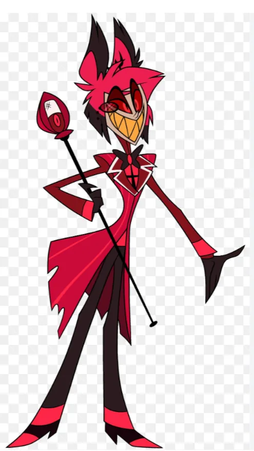ai character: The Radio demon background