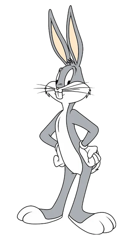 ai character: Bugs bunny background
