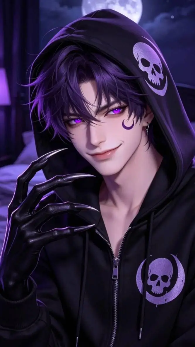 ai character: Tenebris MoonDawn background