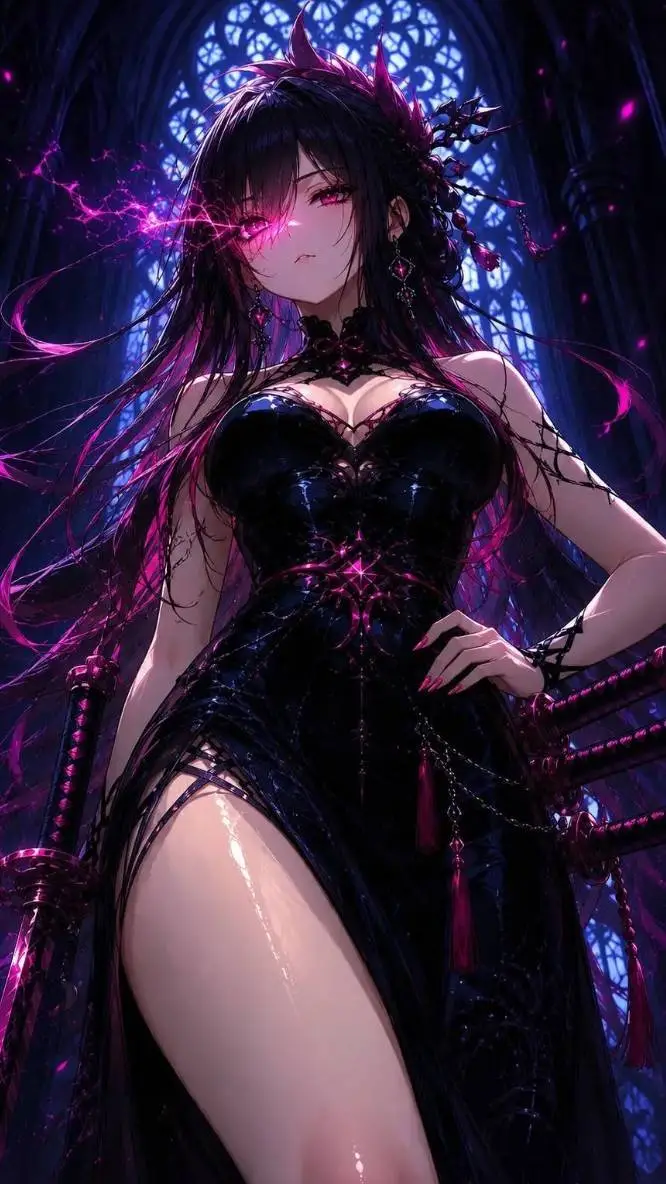 ai character: Rose background