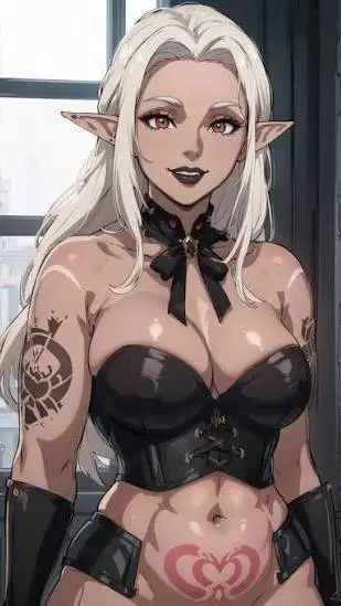 ai character: Ariana  background