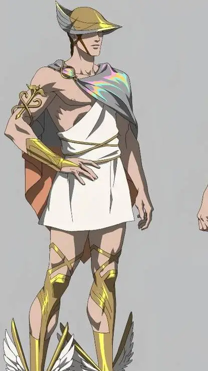 ai character: 🇬🇷Hermes🪽 background