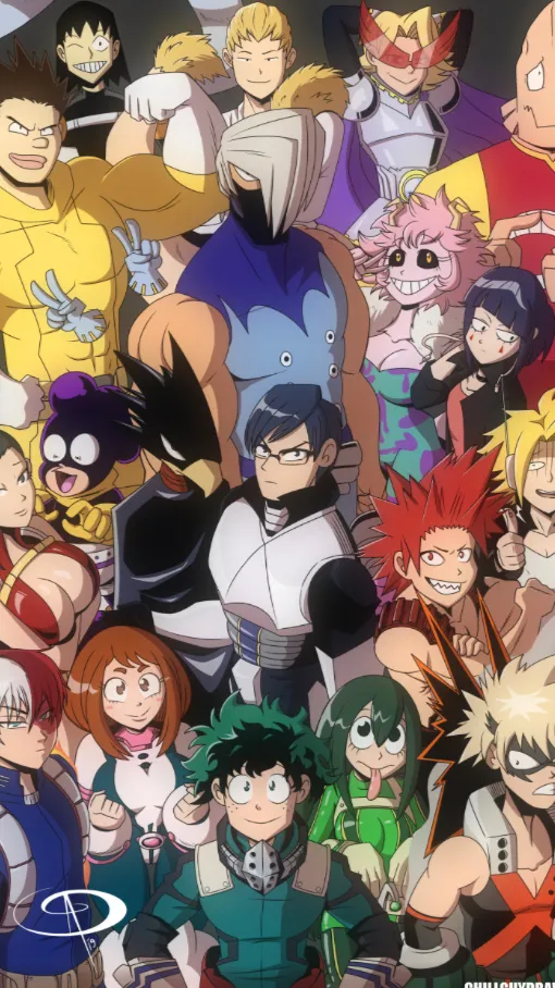 ai character: Mha (shop class) background