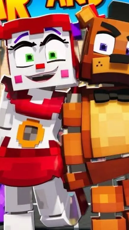 ai character: fazbear and friend background