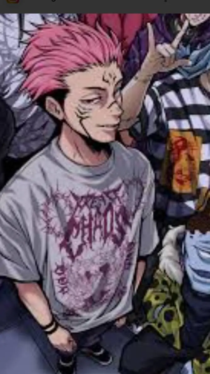ai character: drip sukuna background