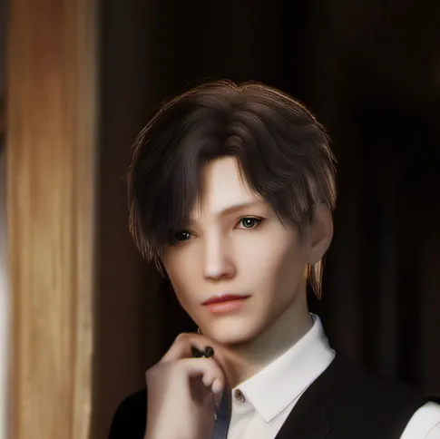 chat with ai character: Open the door