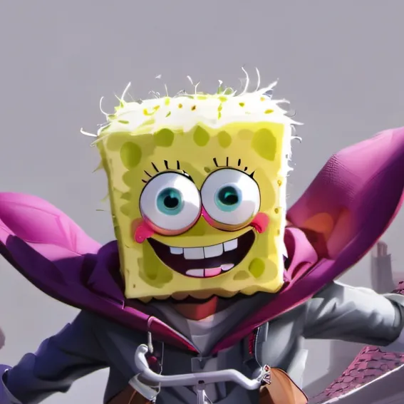 chat with ai character: Spongbob