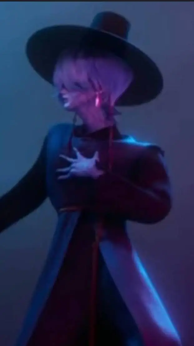 ai character: Mystery💜🫶🏼 background