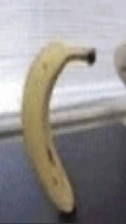 ai character: Banana. background