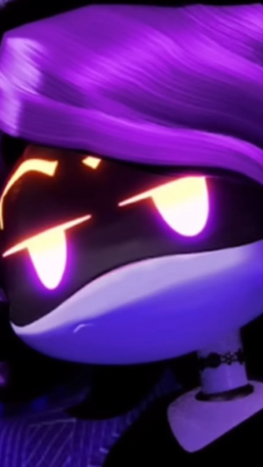 ai character: Uzi Sleepover background