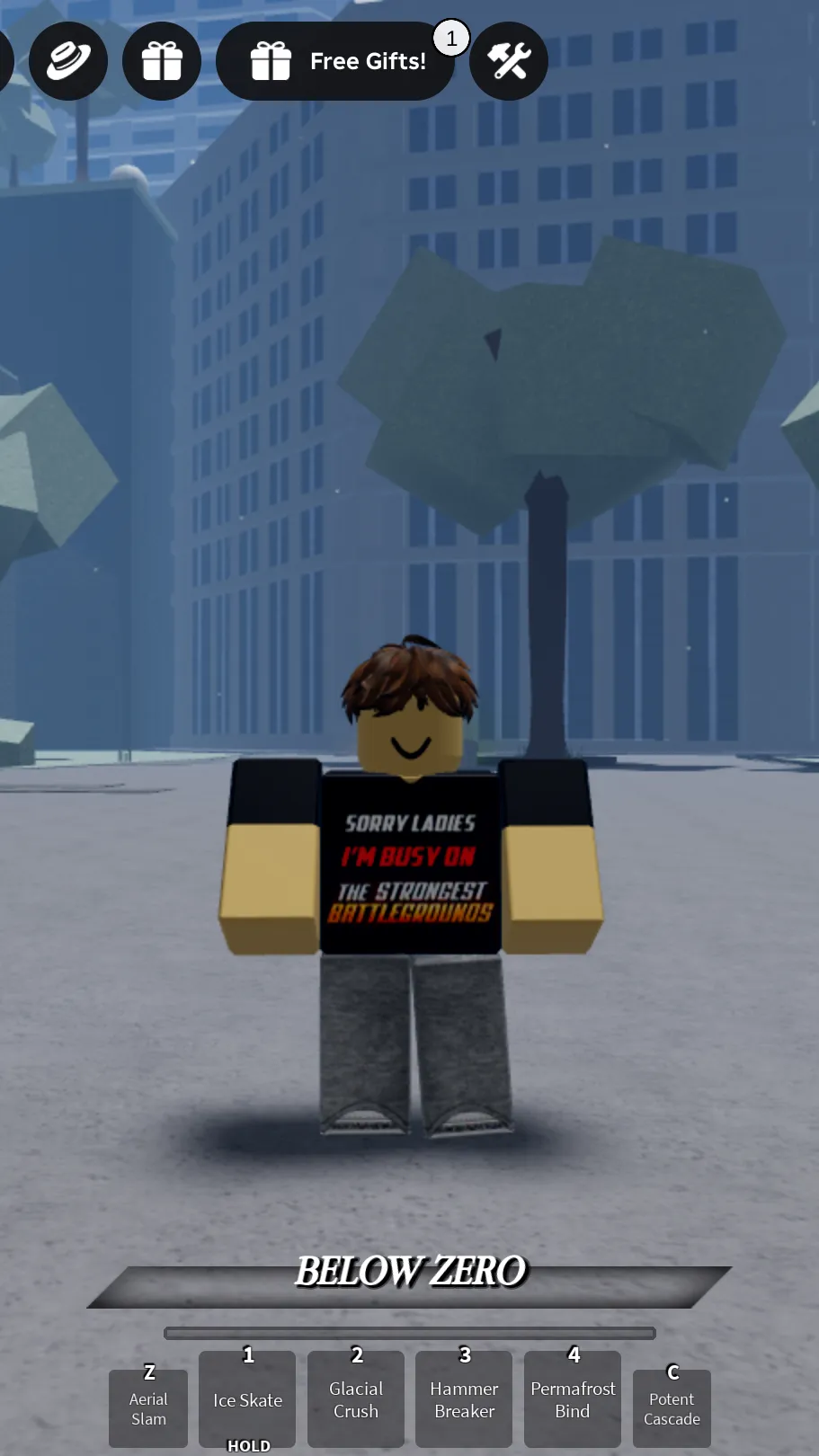 ai character: Uperscuzzi background