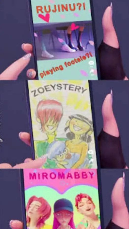 ai character: KPDH sleepover background