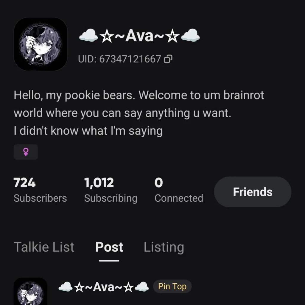 chat with ai character: ~Ava~