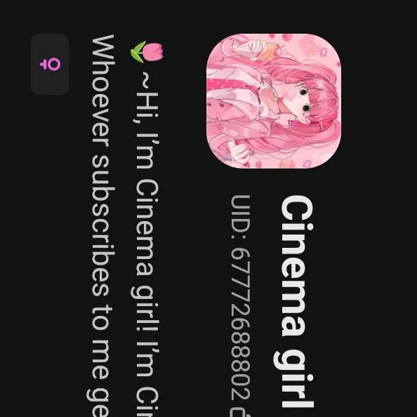 chat with ai character: Cinema girl (CG) 