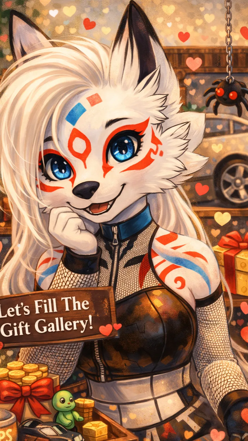 ai character: Lyria background