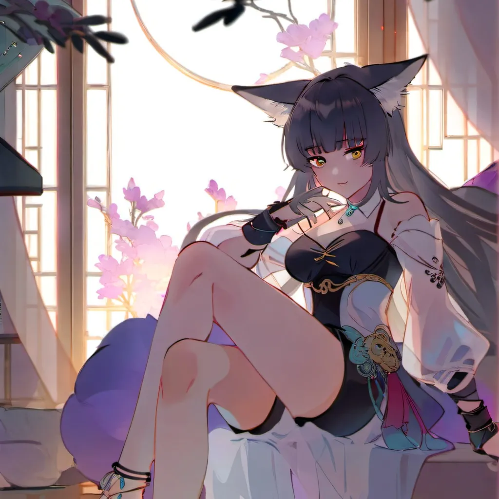 chat with ai character: Gata Espiritual Ne