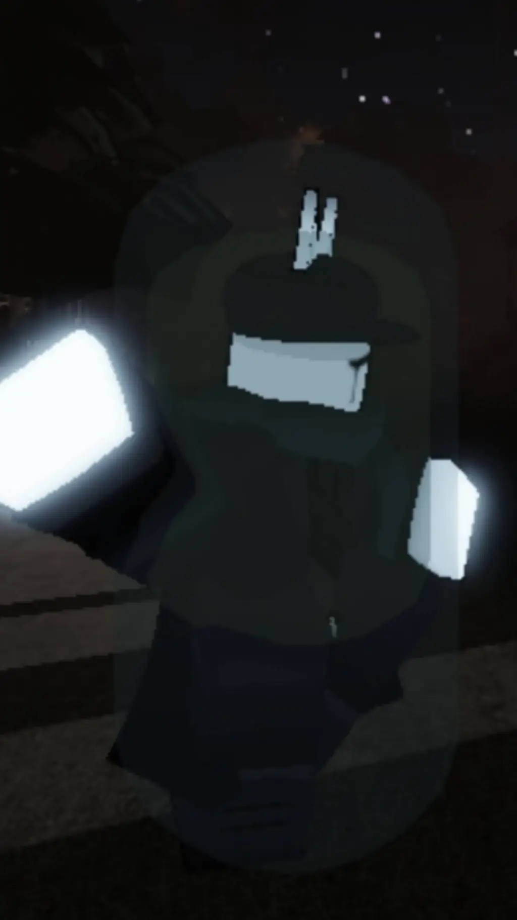 ai character:  forsaken house background