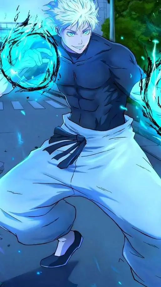 ai character: gojo  background