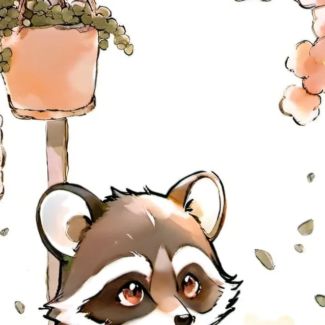 chat with ai character: trading for racoon