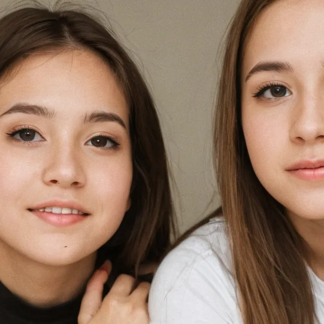 chat with ai character: me and my sister